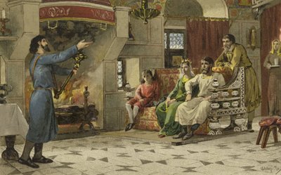 काउंट लिविंग रूम, 12 वीं शताब्दी द्वारा विलेम II स्टीलिंक